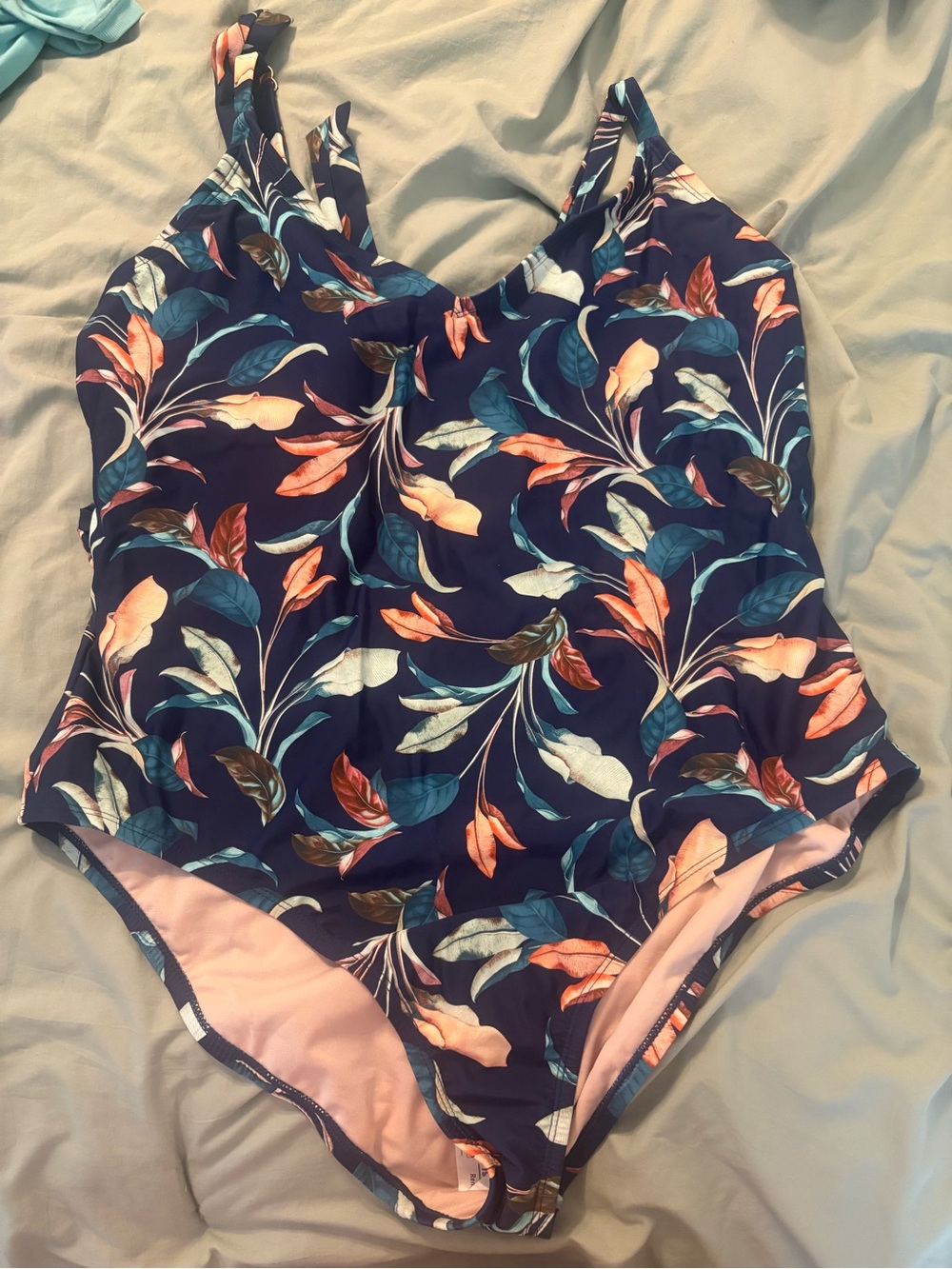 Women’s Mynah plus size 22W Floral One-Piece Swimsuit